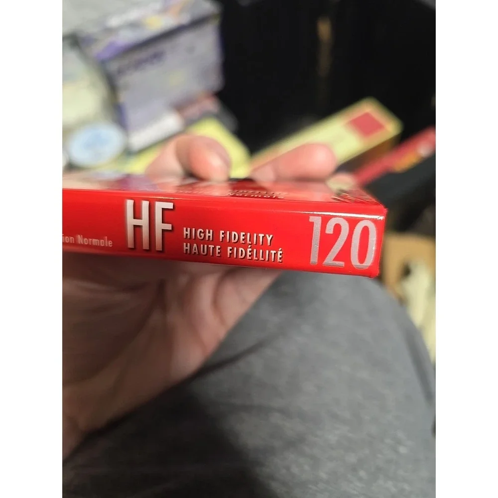 Sony HF High Fidelity 120 Minute Blank Audio Normal Bias Cassette Tape NIPSeal